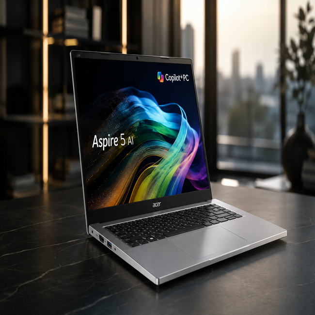 Acer Unveils Aspire 5 AI Laptop