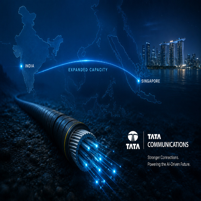 Tata Communications Expands India-Singapore Cable Capacity