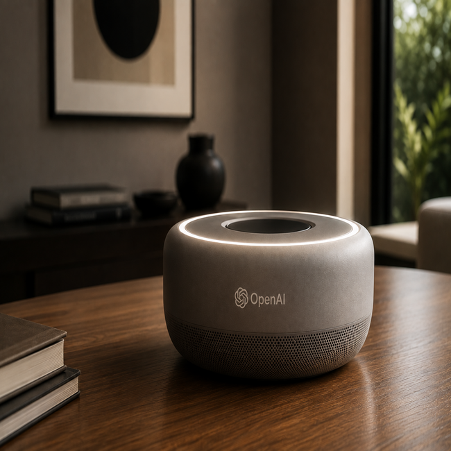 OpenAI’s AI Smart Speaker Could Cost $300 to $400