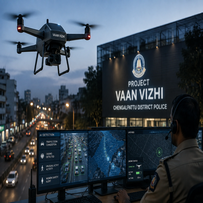 Chengalpattu Deploys AI-Enabled Drones