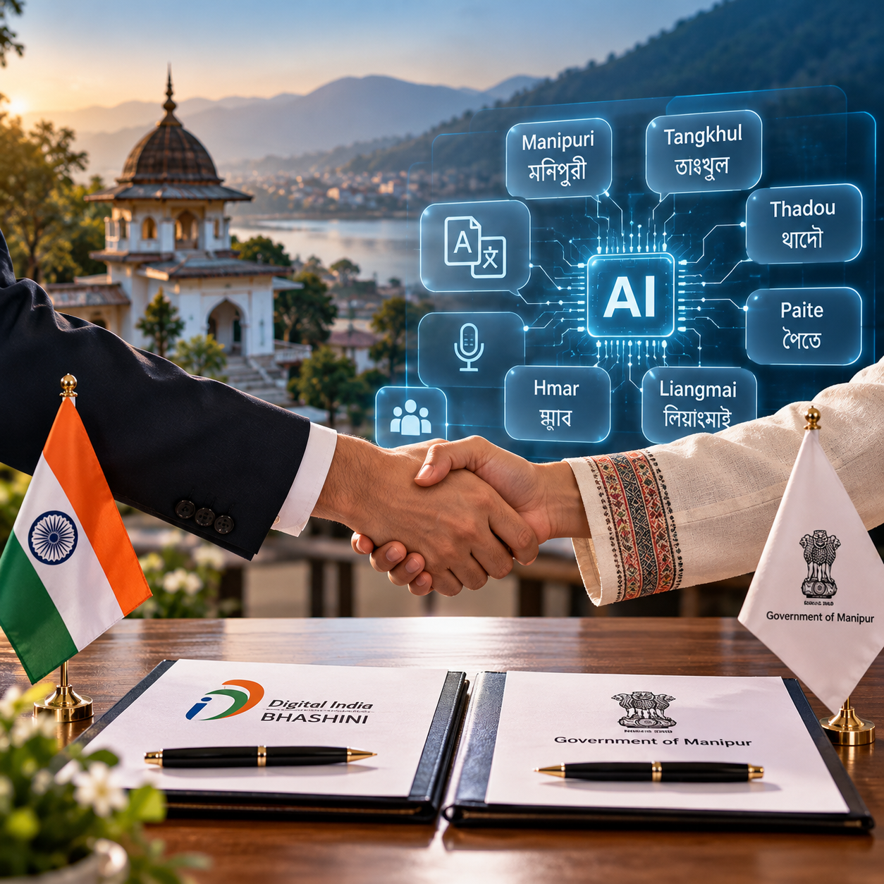 Manipur Partners With BHASHINI