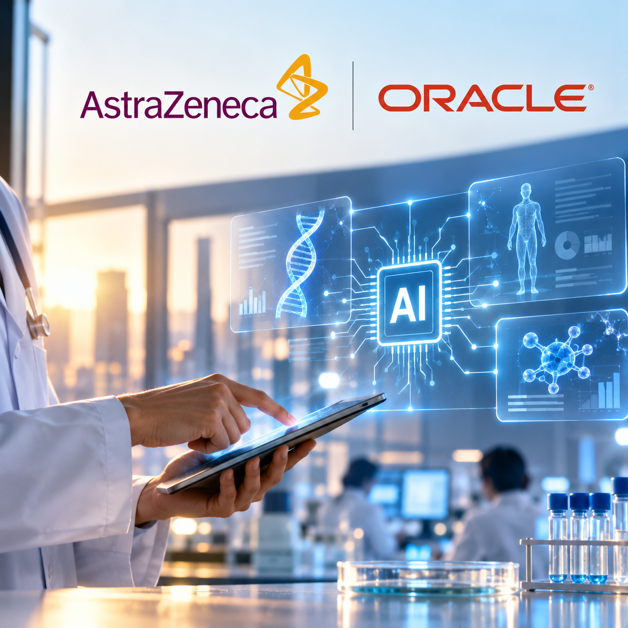 AstraZeneca Partners With Oracle