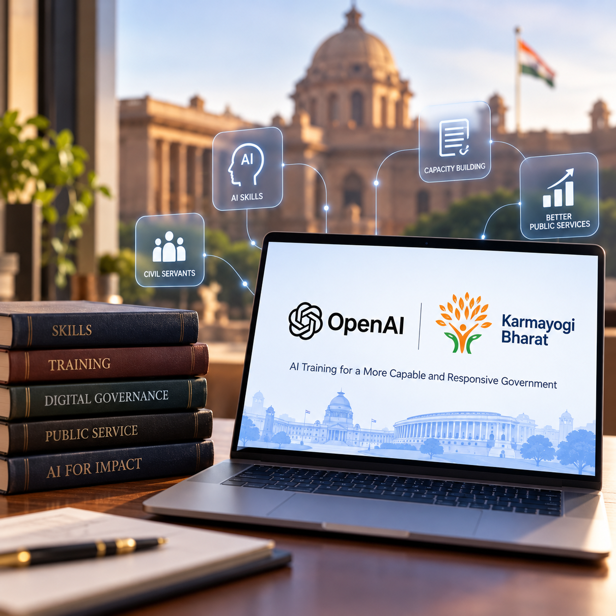 OpenAI Partners With Karmayogi Bharat