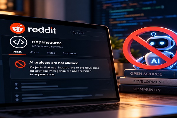 Reddit's r/opensource Bans AI Projects