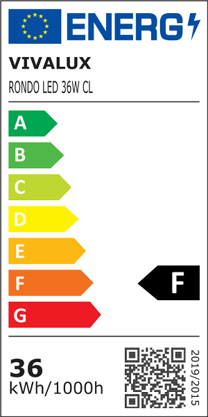 LED ПАНЕЛ RONDO LED 36W CL