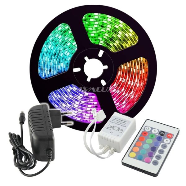 Комплект RGB LED лента 5м