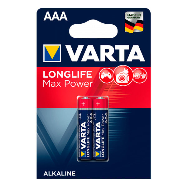 БАТЕРИИ VARTA LONGLIFE MAX POWER AAA LR03 2 БРОЯ