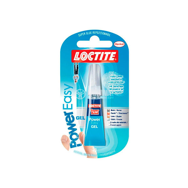 СЕКУНДНО ЛЕПИЛО LOCTITE SUPER BOND POWER EASY