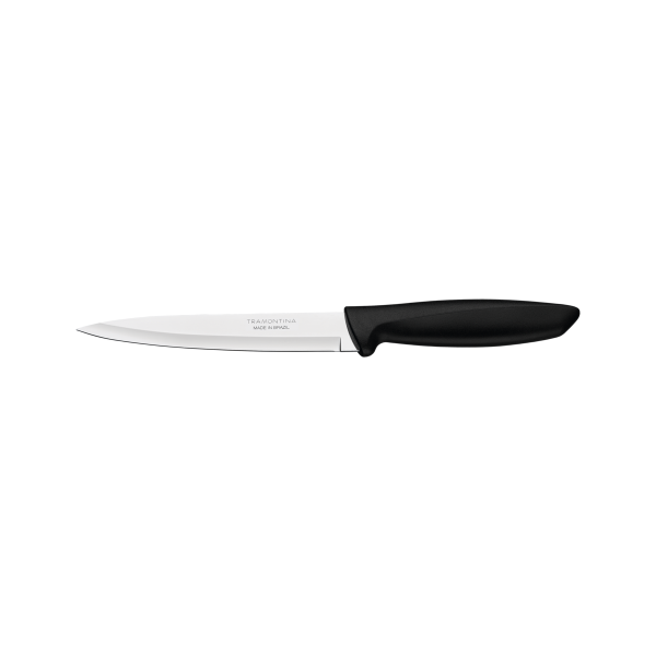 Нож за месо Carving Tramontina Plenus 6", черна дръжка