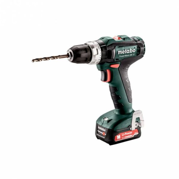 БОРМАШИНА АКУМ. УДАРНА 12V 40NM METABO POWERMAXX