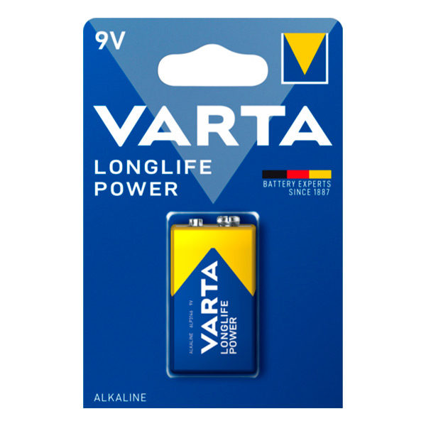 АЛКАЛНА БАТЕРИЯ VARTA LONGLIFE POWER 9V 6LP3146 1 БРОЙ