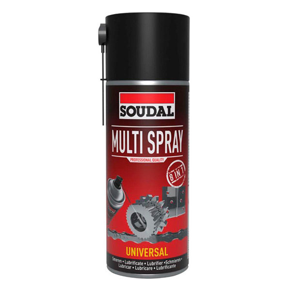 СПРЕЙ ПРОТИВ РЪЖДА SOUDAL MULTI SPRAY 400 МЛ