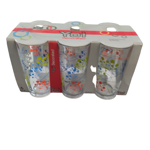 ЧАШИ ЗА ВОДА ЧИЛИ REFRESHING - 6 БРОЯ