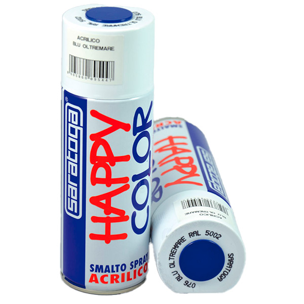 076-happy-color-ealfa СПРЕЙ БОЯ УЛТРАМАРИН СИН RAL 5002 400 МЛ