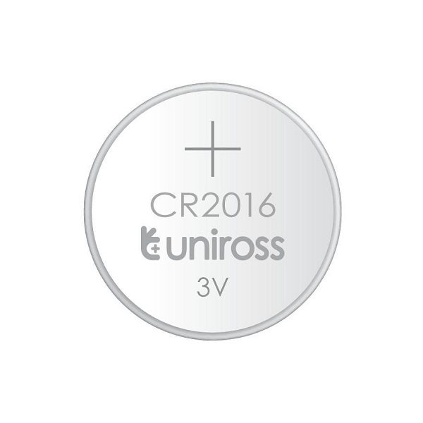 ЛИТИЕВА БАТЕРИЯ UNIROSS CR2016