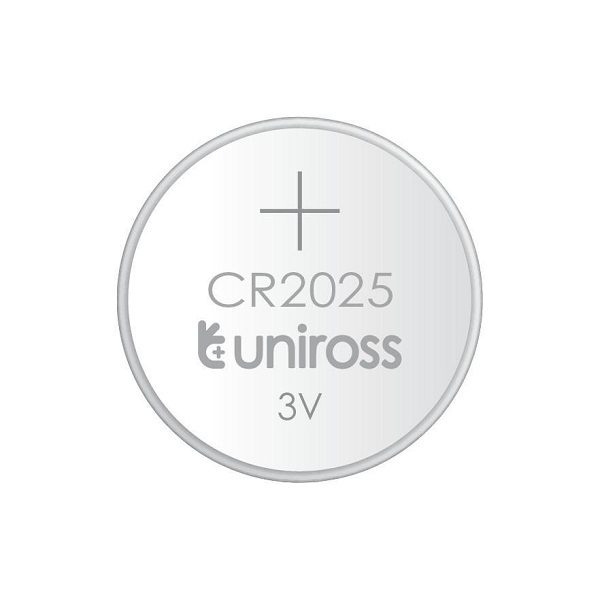 ЛИТИЕВА БАТЕРИЯ UNIROSS CR2025