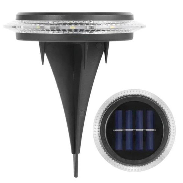 СОЛАРНА LED ЛАМПА ЗА ГРАДИНА SS-6509 2 БРОЯ