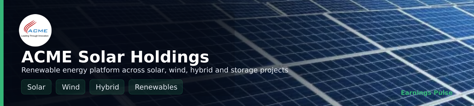 ACME Solar Holdings Ltd (ACMESOLAR) — Research & Earnings | Earnings Pulse