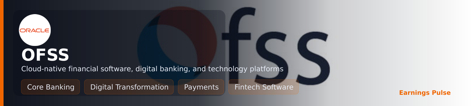 Oracle Financial Services Software Ltd (OFSS) — Research & Earnings ...