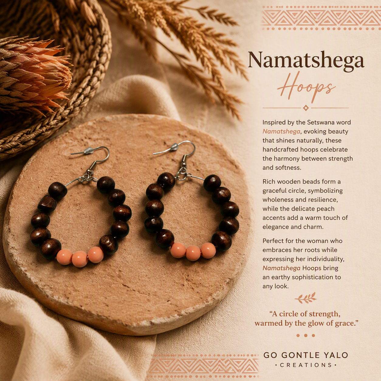 Namatshega Hoop Earrings