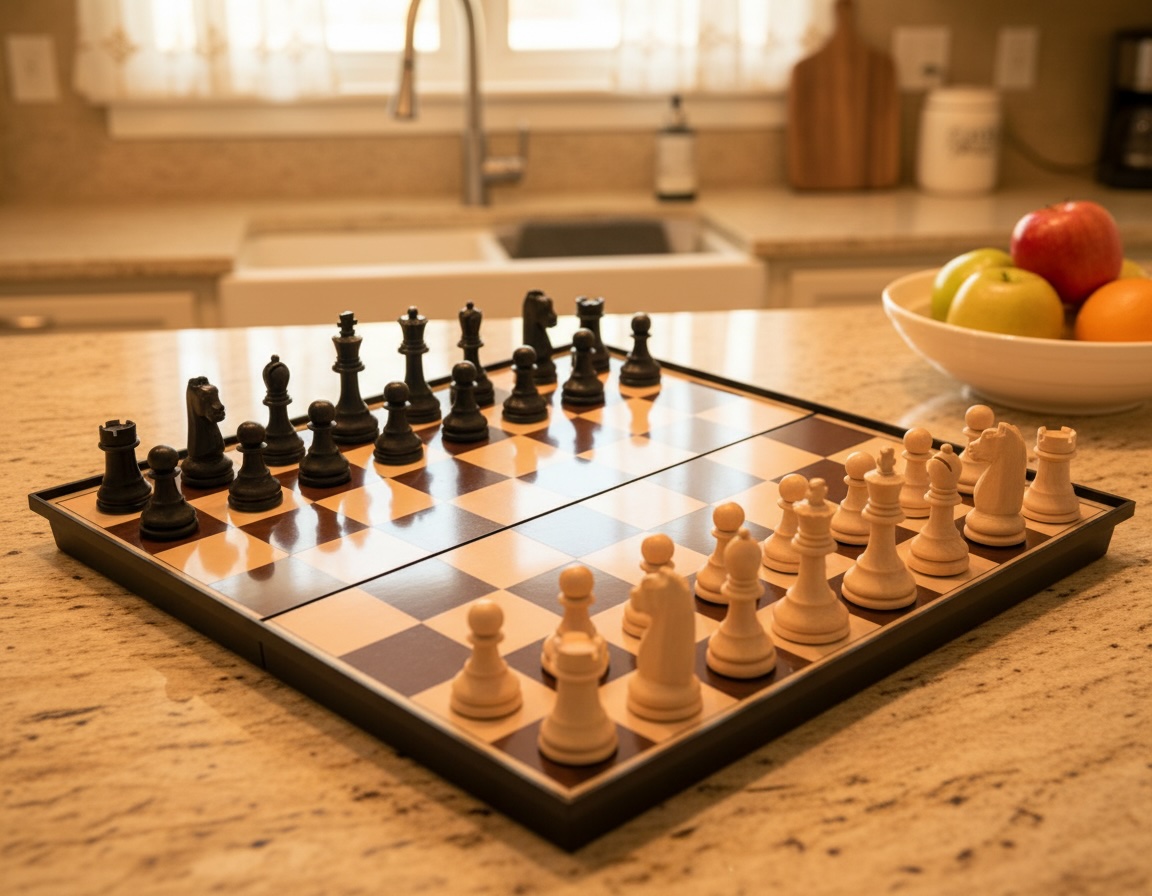 3D Printed Foldable Chess Set