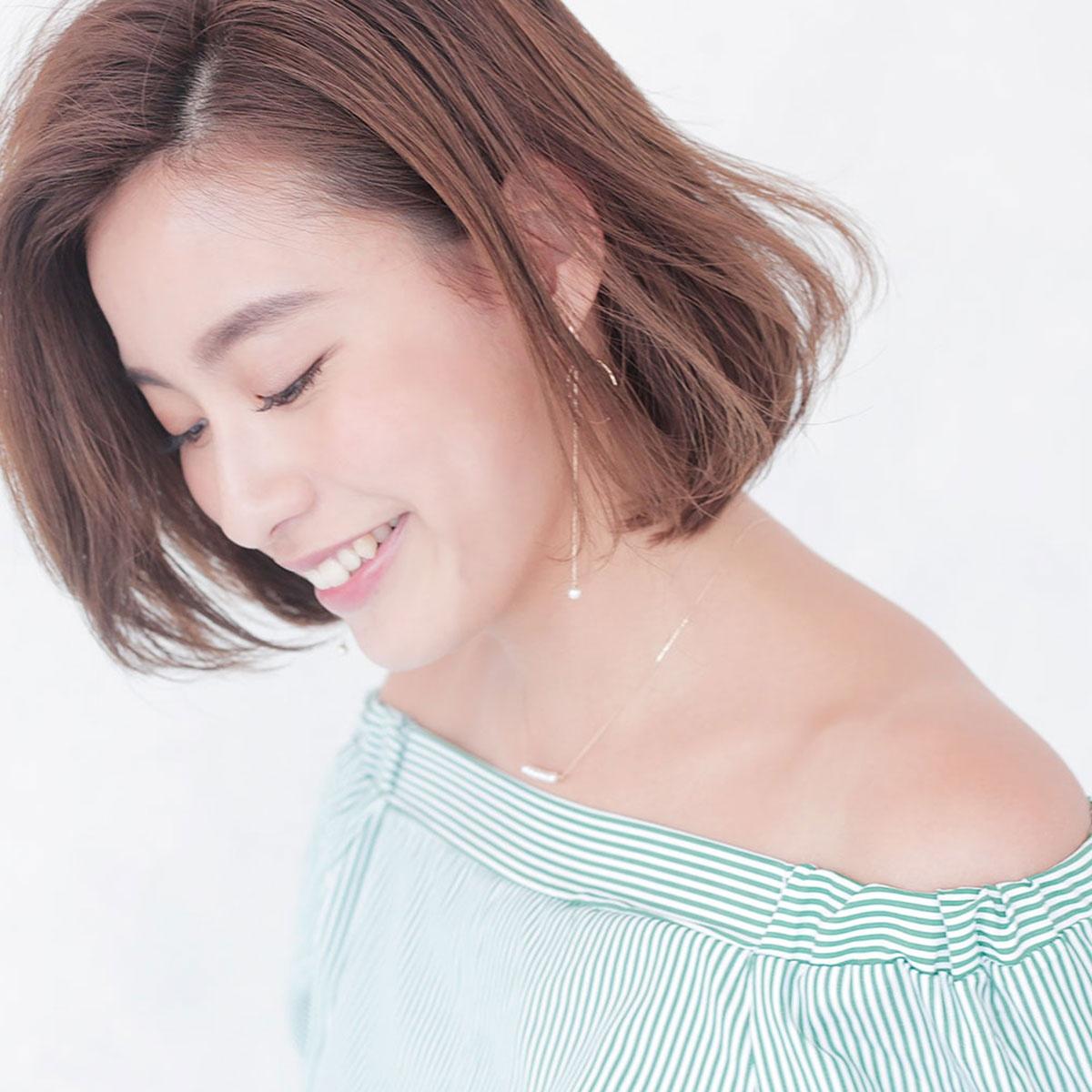アコヤ真珠 ベビー パール ラインネックレス 3.0-3.5mm K10YG あこや 本真珠 結婚式 冠婚葬祭 成人式 卒業 入園 入学式 母の日 プレゼント カジュアル 6月誕生石 普段使い パーティーの写真