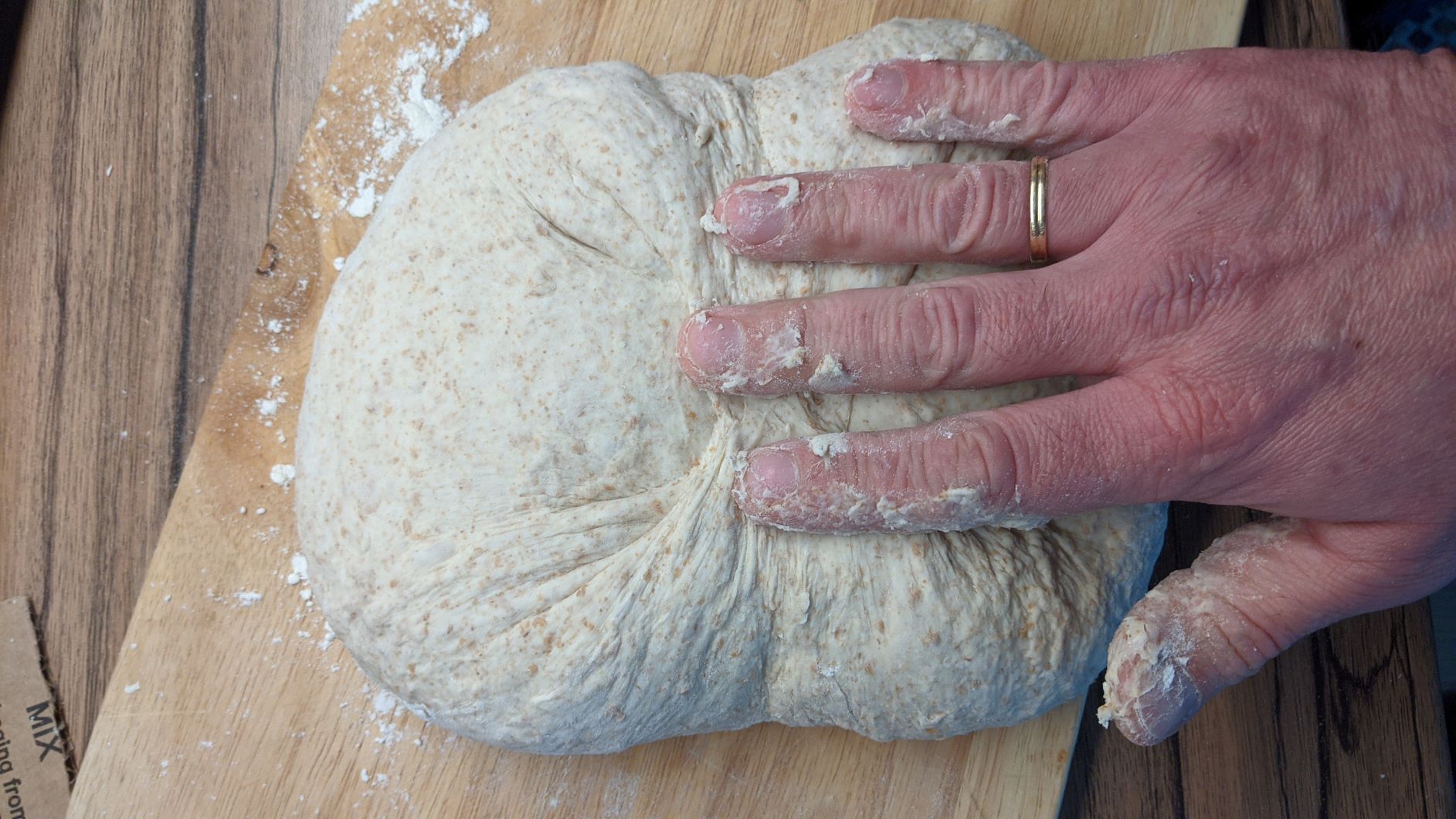 Homemade bread