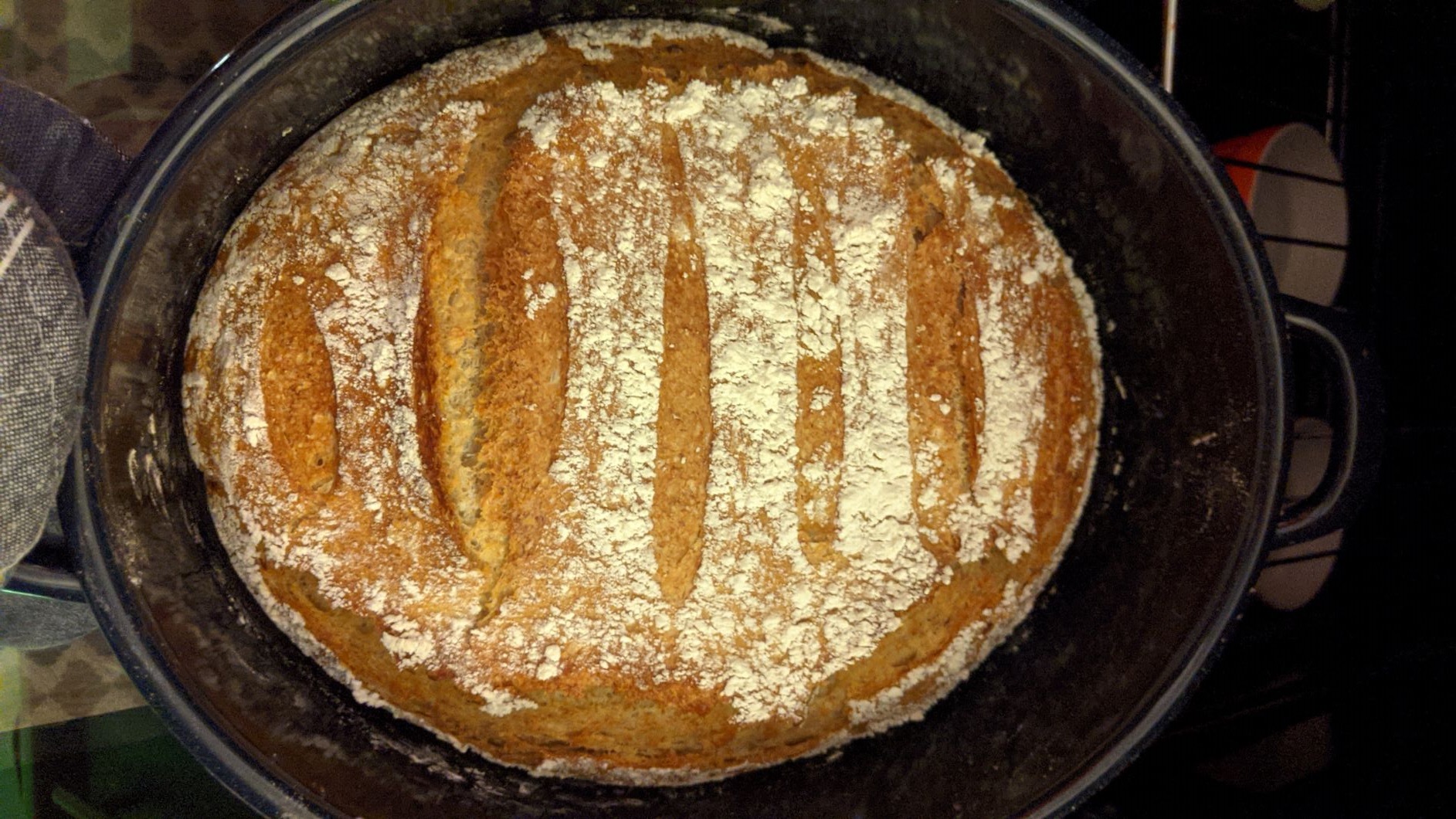 Homemade bread