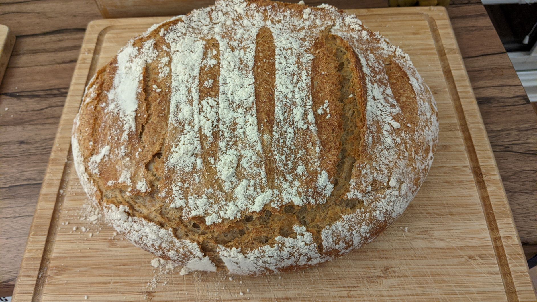 Homemade bread