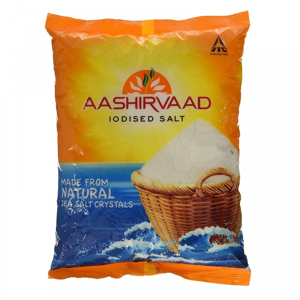 Aashirvaad Iodised Salt 1 Kg EasyGrocery