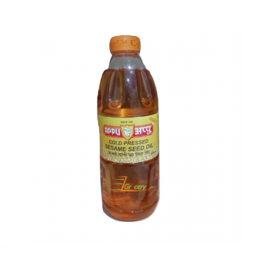 Appu Kachi Ghani Sesame (Gingelly) Oil 1 Ltr