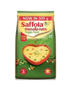 Saffola Masala Oats Veggi Twist 500 gm