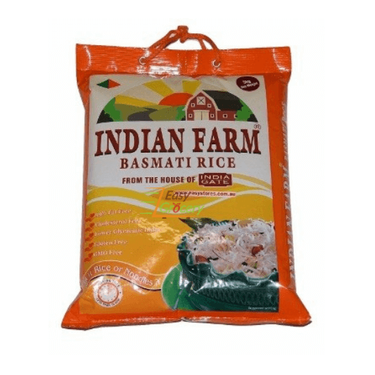 Indian Farm Basmati Rice 5 Kg EasyGrocery