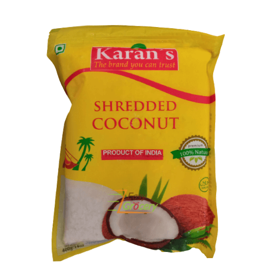 KARANS SHREDDED COCONUT 400 G EasyGrocery