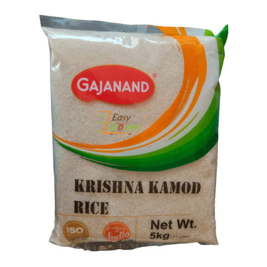 GAJANAND KRISHNA KAMOD RICE 5 KG EasyGrocery