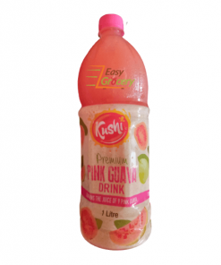 Khushi Pink Guava Drink 1 Ltr