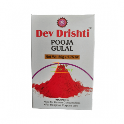 DEVDRISHTI POOJA GULAL 50GM - EasyGrocery