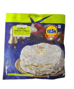 Yash Garlic Green Chilli Papad 200 gm