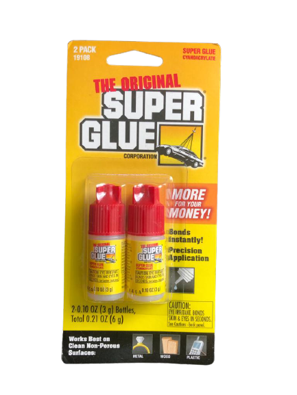 Bazic 0.10 oz (3g) Super Glue (4 / Pack)