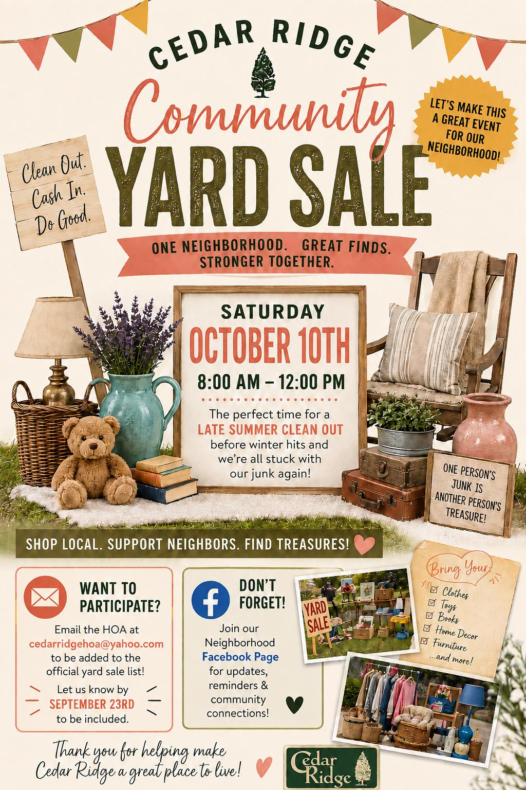 Yard Sale