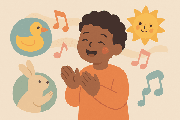 3 canzoncine mimate da insegnare ai bambini dell’asilo nido