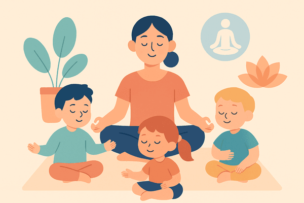 Lo yoga e la meditazione: come insegnarlo all’asilo nido