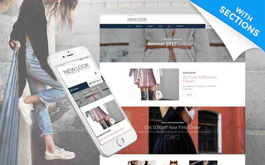 Free Apparel Responsive Shopify Theme - TemplateMonster