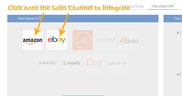 Ebay & Amazon - Integration