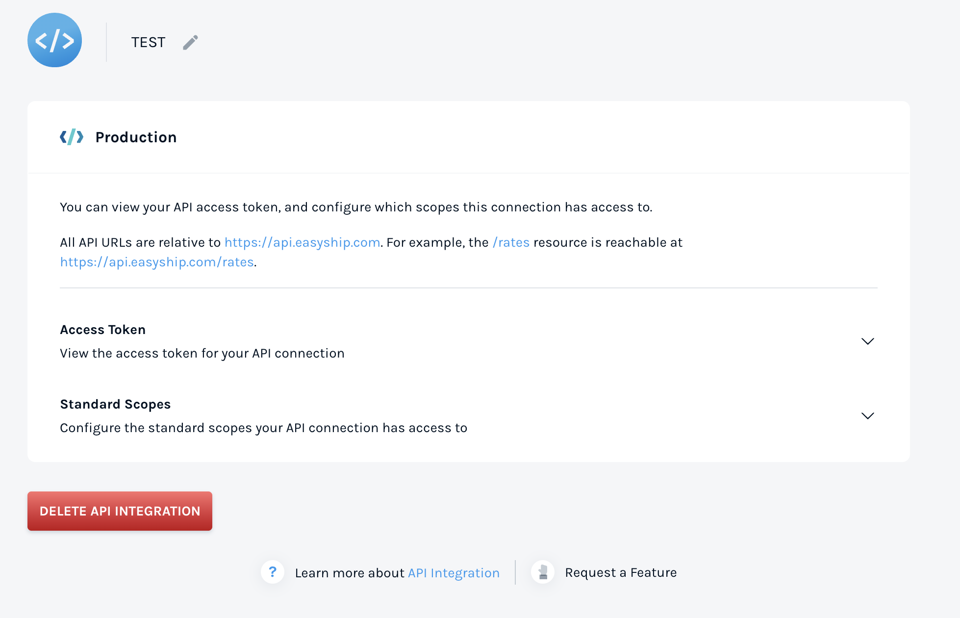 Access Token Generated