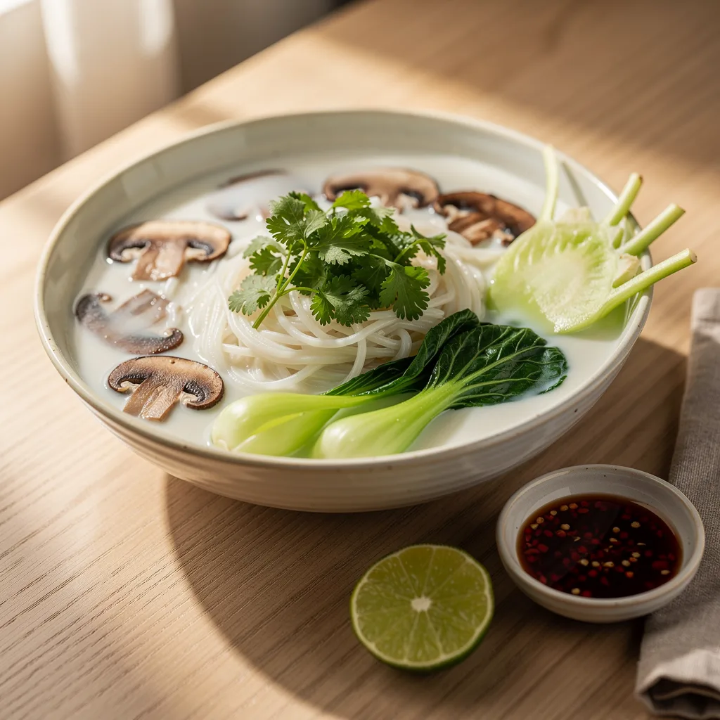 Coconut Lemongrass Noodle Soup