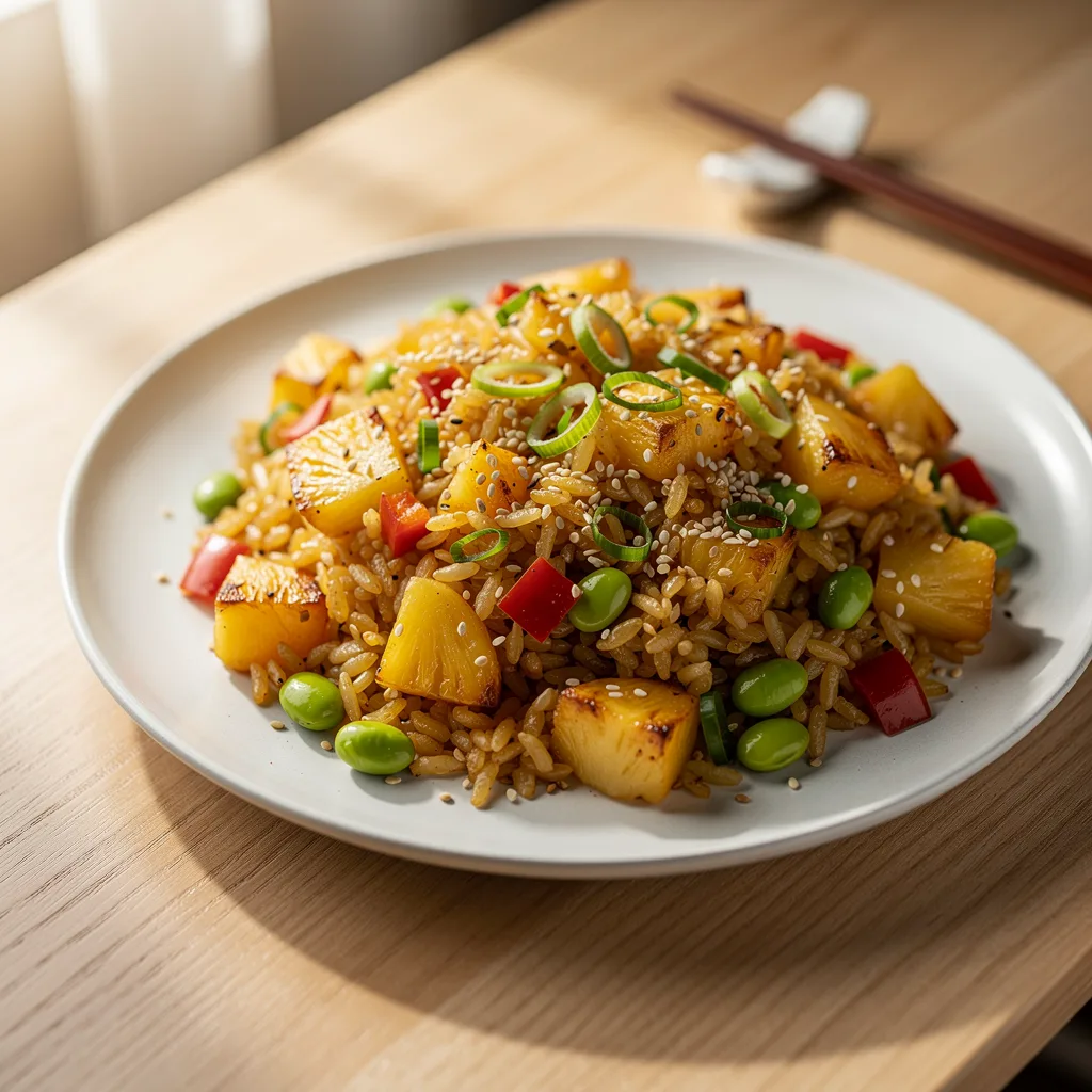 Hawaiian Pineapple Fried Rice