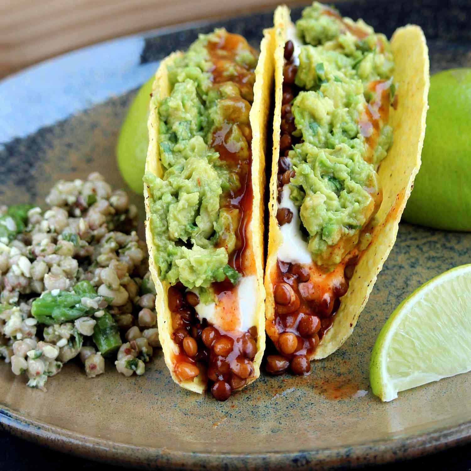 lentil tacos