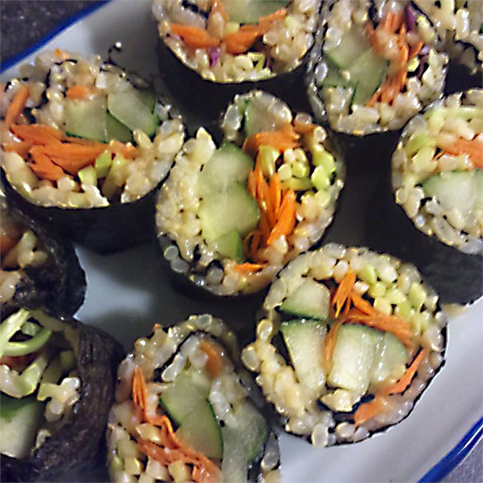 quick vegan sushi
