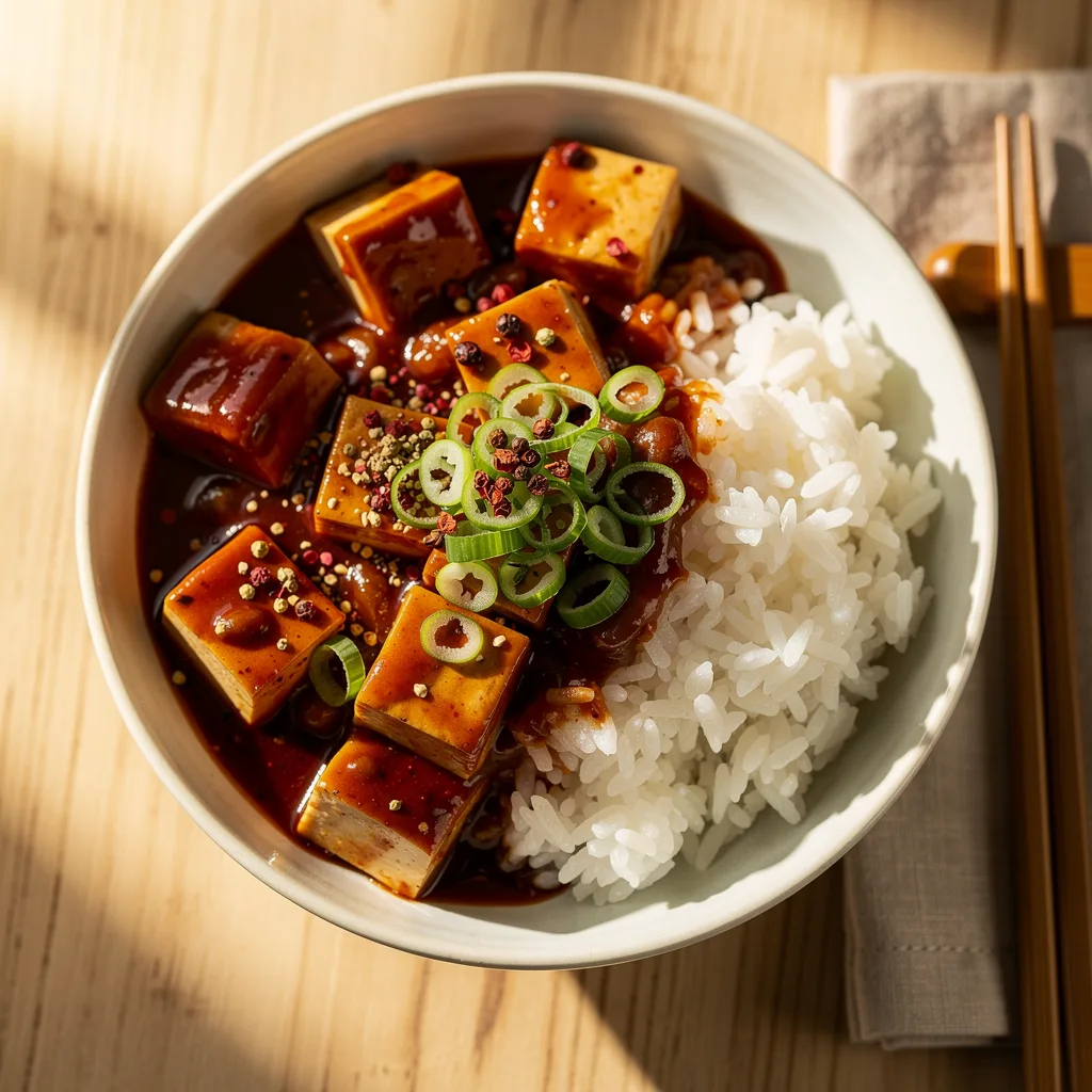 Spicy Szechuan Mapo Tofu